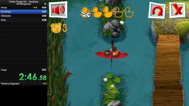 Teddy Floppy Ear - Kayaking - All Minigames - 5:28 (WR) смотреть онлайн