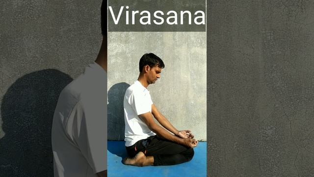 Virasana | Hero Pose | #yoga #workout #yogaandfitnesswithshiva #shorts #youtube #viral смотреть онлайн