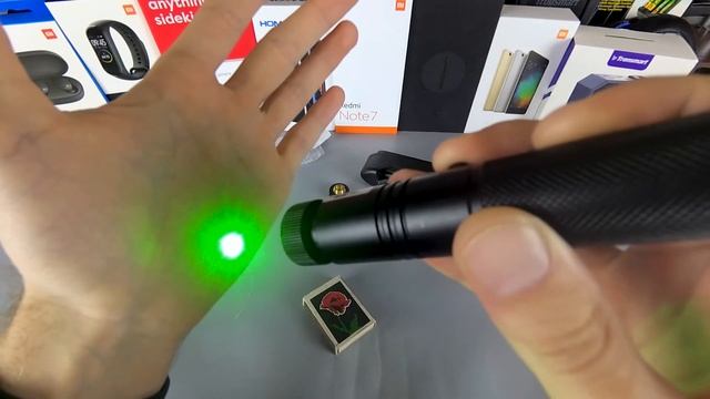 ЛАЗЕР КОТОРЫЙ ПРОЖИГАЕТ ДЫРЫ с ALIEXPRESS | ASH смотреть онлайн