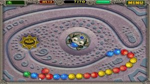 Zuma - Игра детства - Лопаю шарики и получаю бонусы