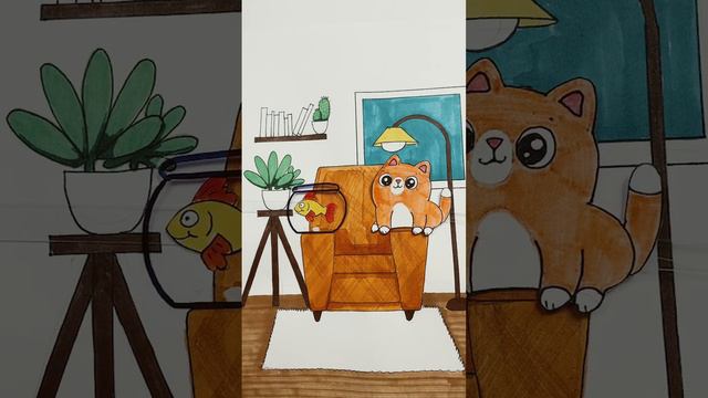 А у вас какие мечты? #симбочка #анимация #бумажныесюрпризы #kitten смотреть онлайн