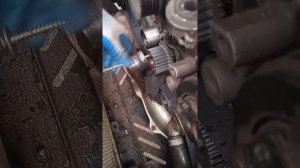 Самый простой способ снять шестерню коленвала субару Subaru