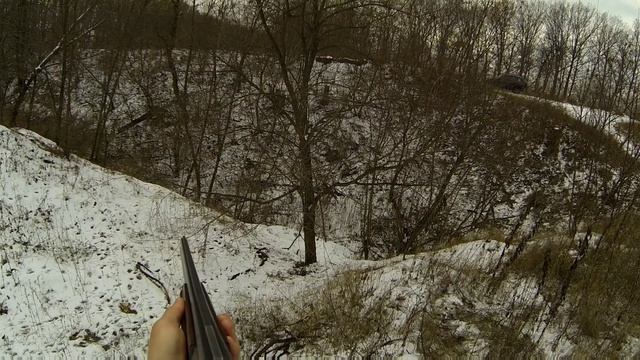 Охота с ягдтерьером, выгон матёрого лиса.Fox Hunt with Jagdterrier смотреть онлайн
