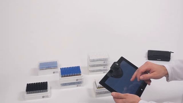Tablet Scanner for 2D coded tubes - LVL technologies смотреть онлайн