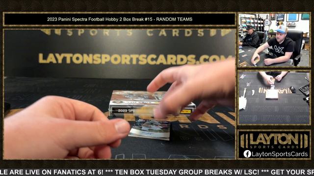 2023 Panini Spectra Football Hobby 2 Box Break #15 RANDOM TEAMS смотреть онлайн