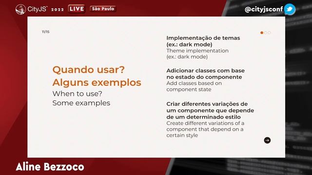 Dynamic CSS classes with Vue 3 - Aline Bezzoco смотреть онлайн