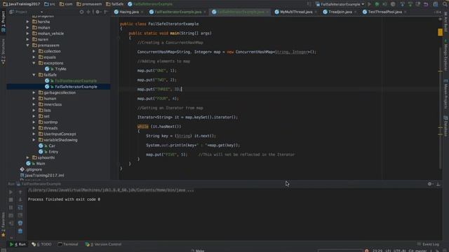 Java collection - fail safe Vs fail first (session 16) смотреть онлайн