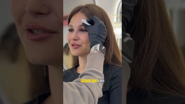 Натуральное оформление бровей, самые воздушная техника #брови #бровиспб #бровист смотреть онлайн