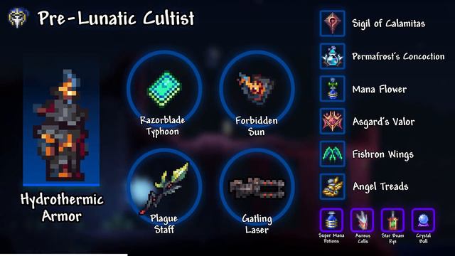 Mage Loadouts Guide - Terraria Calamity 1.5 Draedon Update смотреть онлайн