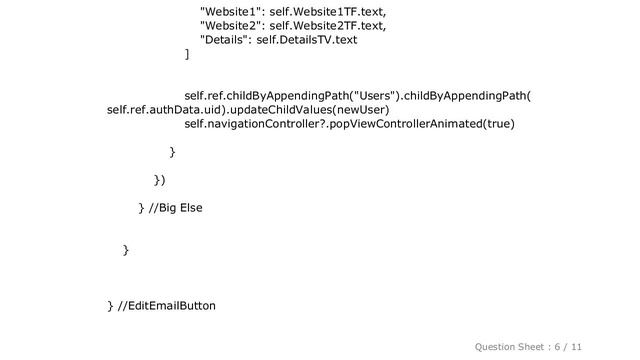 iOS : Updating a single value in a dictionary in firebase - Swift project смотреть онлайн