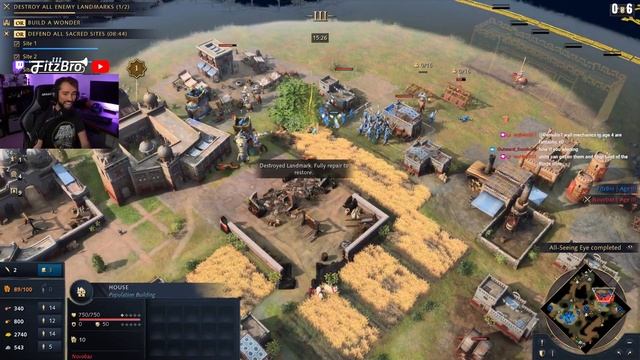 Wololo to break the 6 game losing streak [Age of Empires 4] смотреть онлайн