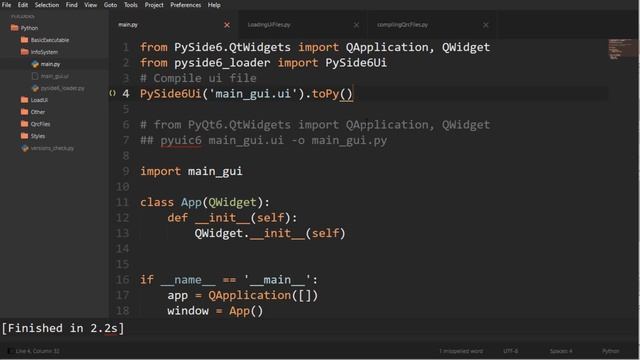 PyQt Custom Info System смотреть онлайн