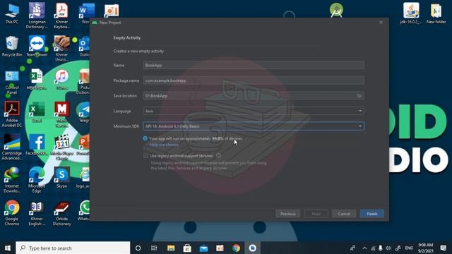How to install Android Studio on Window 10 || install JAVA || Android Studio 2022 смотреть онлайн