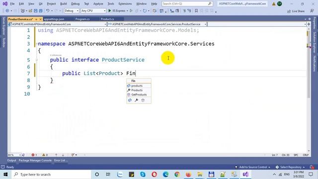Use Entity Framework Core in ASP.NET Core Web API 6 смотреть онлайн