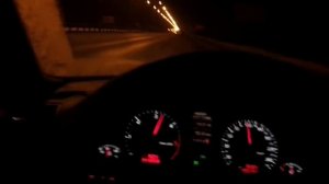 Acceleration Audi A8 Quattro D2 AKE+chip tuning 0-180 km\h