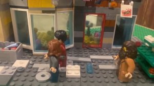 Хогсмид. Хогвартс. Лего самоделка Гарри Поттер