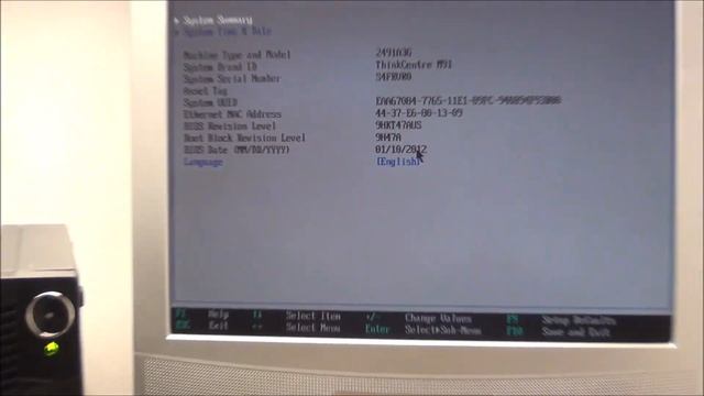 How to enter the BIOS on a Lenovo ThinkCentre computer - The easy way! смотреть онлайн