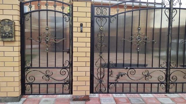 Модель №5. Ворота и калитка. 30 октября 2021 г. смотреть онлайн