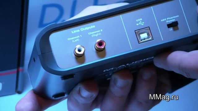 MMag.ru: M-Audio FastTrack audio interface video review смотреть онлайн