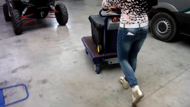 электрическая транспортная тележка M15 смотреть онлайн