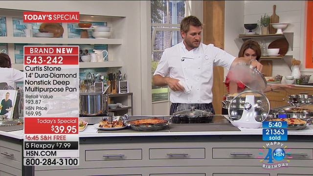 HSN | Chef Curtis Stone Celebration 07.01.2017 - 11 AM смотреть онлайн