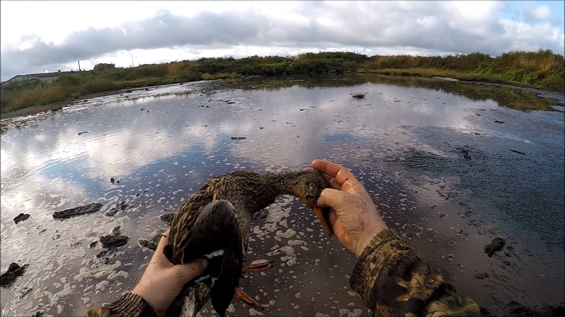 Как достать утку без собаки (Будни охотника и рыбака) смотреть онлайн