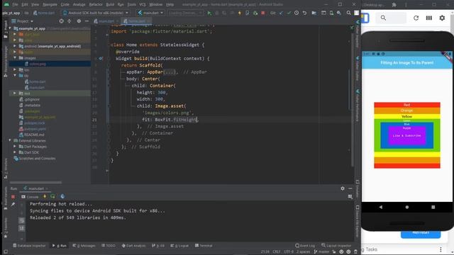 Flutter - How To Resize An Image To Its Parent's Size смотреть онлайн