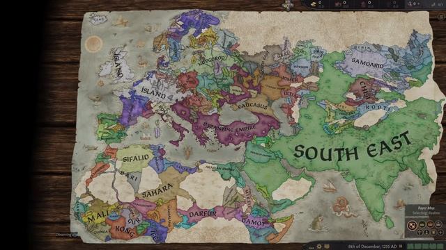 Four Corners Immortals Timelapse In Crusader Kings 3 смотреть онлайн