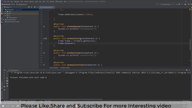 #5 JAVA AWT Window Listener and All method complete tutorial software development (2021) смотреть онлайн
