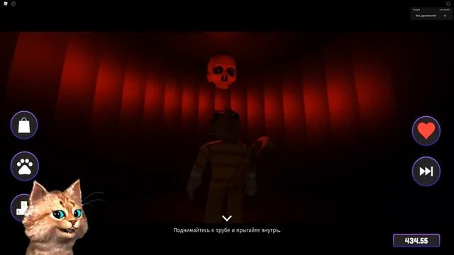 СУМАСШЕДШИЙ ПОБЕГ ОТ ЗЛОЙ ДЕВУШКИ В РОБЛОКС Страшная История Roblox Escape Evil Crush Весёлый Кот смотреть онлайн