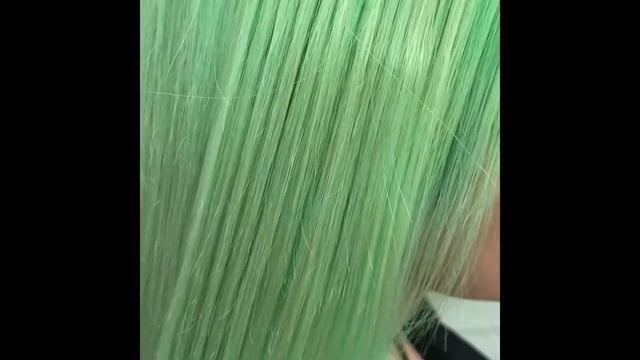 Как сделать зеленые волосы? Чем окрасить? смотреть онлайн