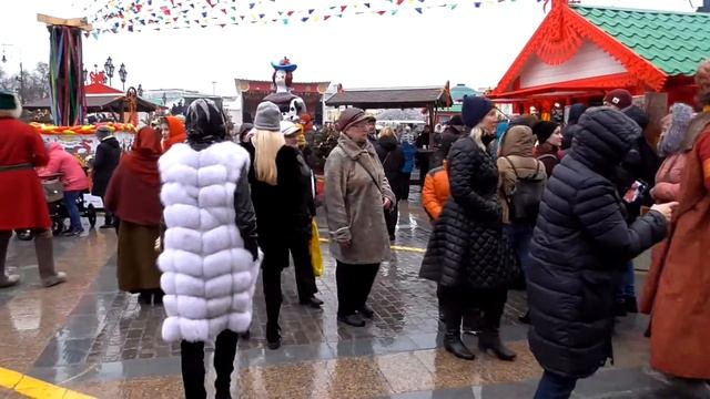 The Moscow Maslenitsa festival 2017. Part 1. Масленица 2017 на Манежной площади в Москве смотреть онлайн