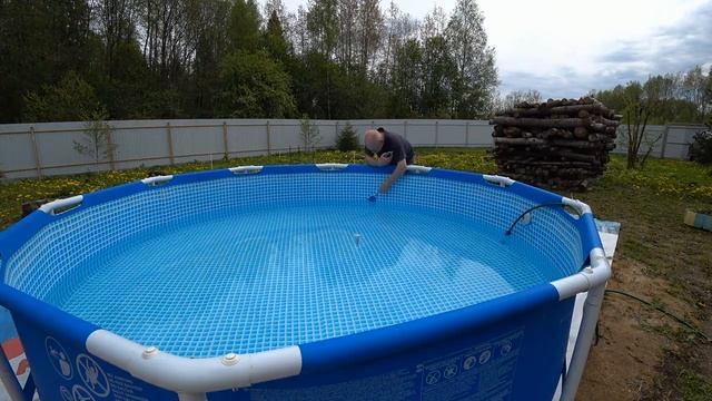 Бассейн на даче. смотреть онлайн