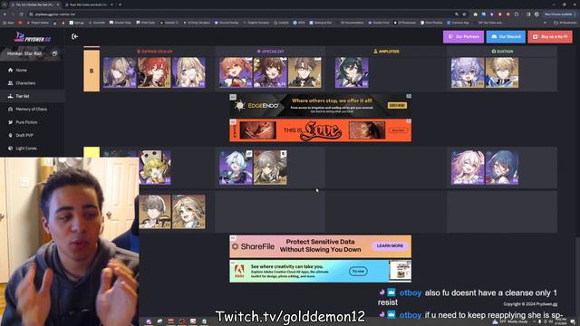 Has Prydwen Lost it? Honkai Star rail Tier list смотреть онлайн