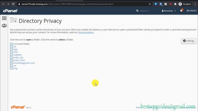Cpanel - 2 How to use File manager - Create FTP account and Backup on Hosting server смотреть онлайн