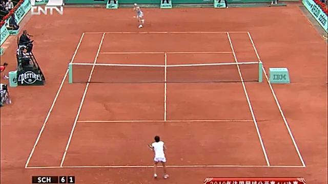 Caroline Wozniacki Vs Francesca Schiavone 2010 Roland Garros QF Highlights