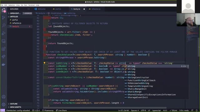 Type generyczne, RegExp i store persistent na podstawie code reviews (26.11.2020) смотреть онлайн