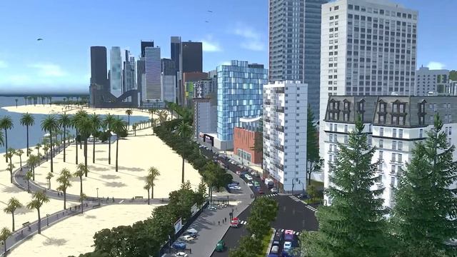 Cities: Skylines - First Impressions of growing city "Circle" | Showcase Realistic City смотреть онлайн