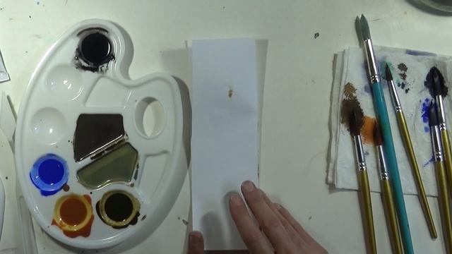 Ink Blots - Acrylic V's Watercolor - Treasure Hunting Tuesday смотреть онлайн