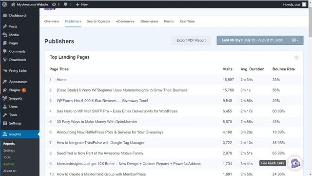 How To See Bounce Rate For WordPress Site In Google Analytics смотреть онлайн