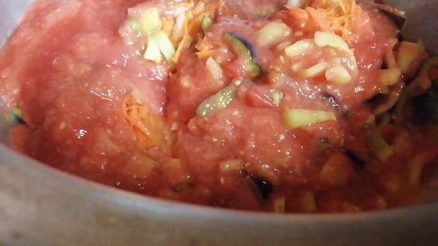 Закуска из фасоли с овощами в зиму. смотреть онлайн