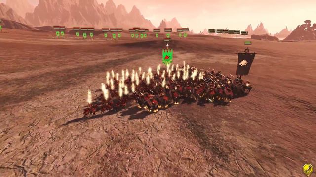 Принцы-драконы VS Рыцари Хаоса Total War Warhammer 2. тесты юнитов v1.5.0. смотреть онлайн