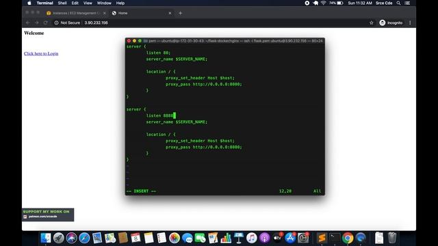 Deploy multiple flask app using docker - Flask application with EC2 instance using Docker p9 смотреть онлайн