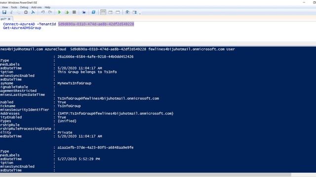 Get-AzureADMSGroup | Get-AzureADMSGroup PowerShell Command | Azure PowerShell Commands смотреть онлайн
