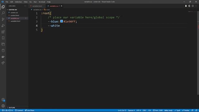 How to use Var() Function in css and html. #HTML #CSS #VSCODE #WEBDEV смотреть онлайн