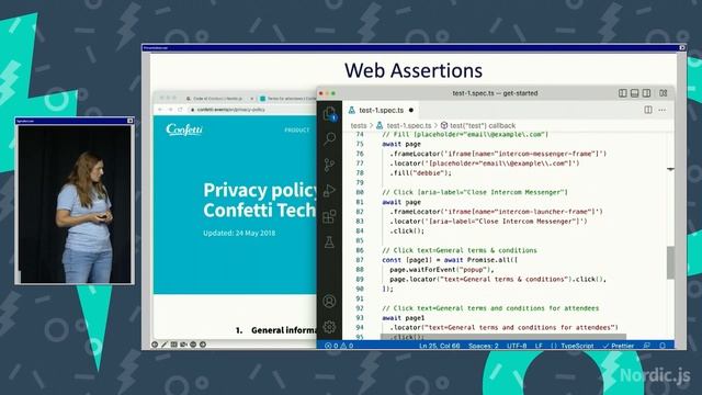 Nordic.js 2022 • Debbie O'Brien - Testing Web Applications with Playwright смотреть онлайн