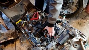 157qmj самодельный инжектор, первый запуск