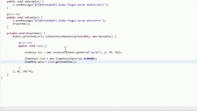 Bukkit/Spigot Programmieren ✦ ItemSpawner erstellen [ShortByte] смотреть онлайн