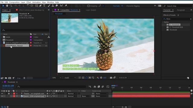 Threshold + CC Threshold + CC Threshold RGB | Effects of After Effects смотреть онлайн