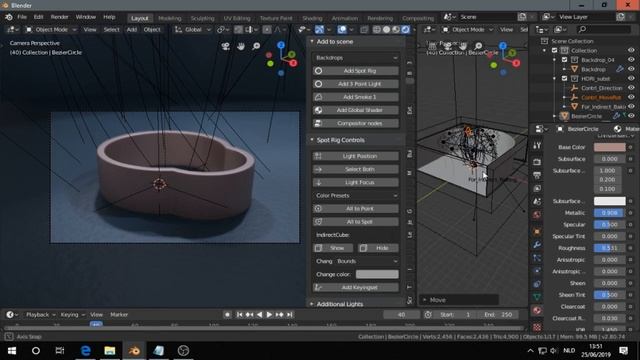 Curve CAD Tools Addon - Blender 2.8 смотреть онлайн